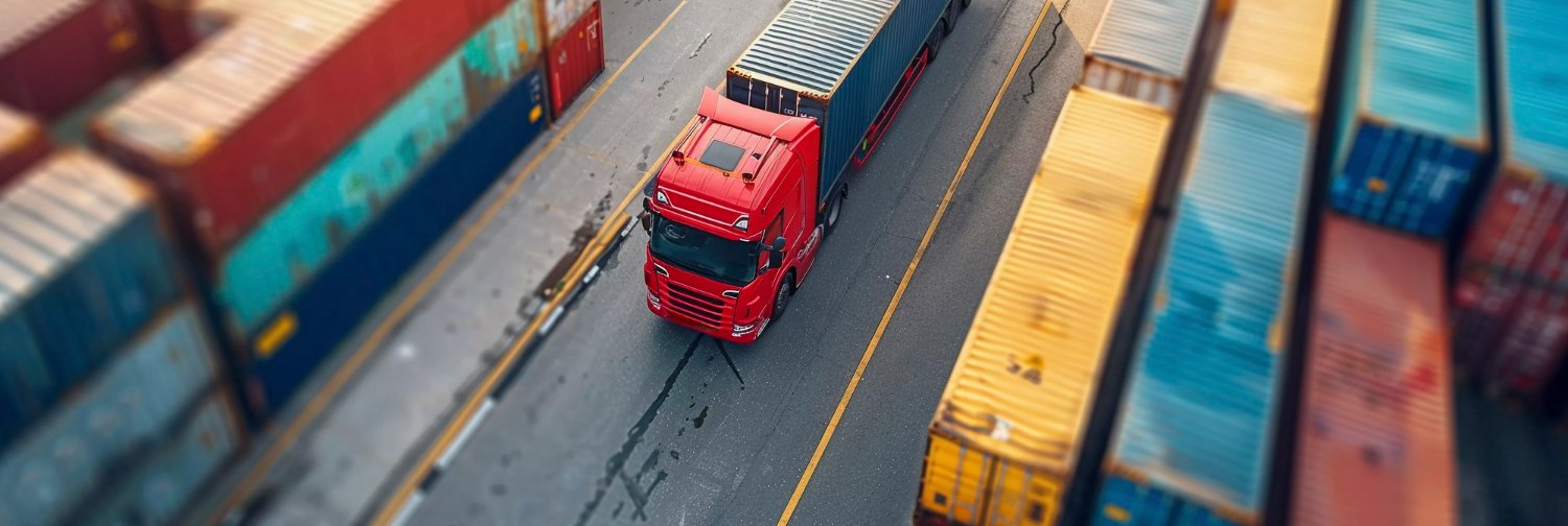 Container and freight truck logistics operations handled by G R Sons Trading